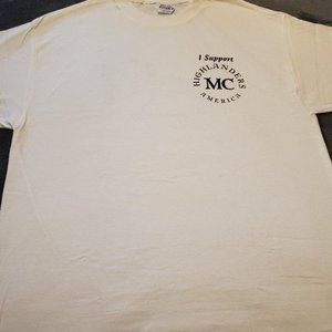 MOTORCYCLE CLUB T SHIRT - SIZE LARGE